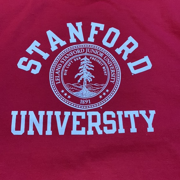 Champion Stanford Crimson Red Sweatshirt Size XL - Picture 2 of 6